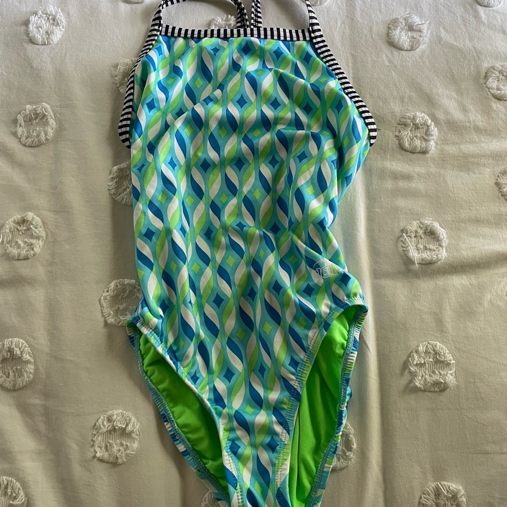 EUC Dolfin Uglies One Piece Swimsuit Size 30 Competition Practice Suit